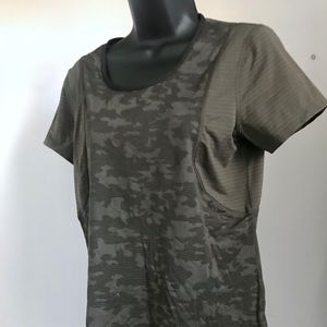 Lululemon Camo Active Tee
